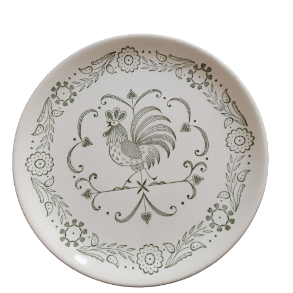 SCIO Provincial Rooster Plate